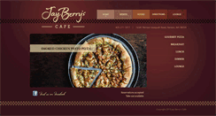 Desktop Screenshot of jayberryscafe.com